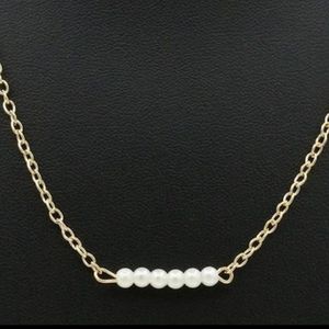 Multi Pearl Dainty Necklace